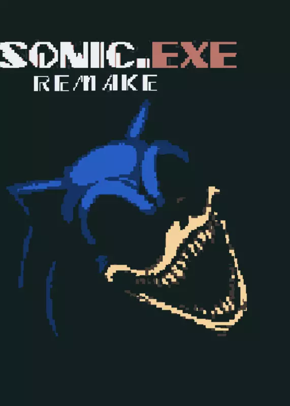 Sonic exe remake by @intern_bunny