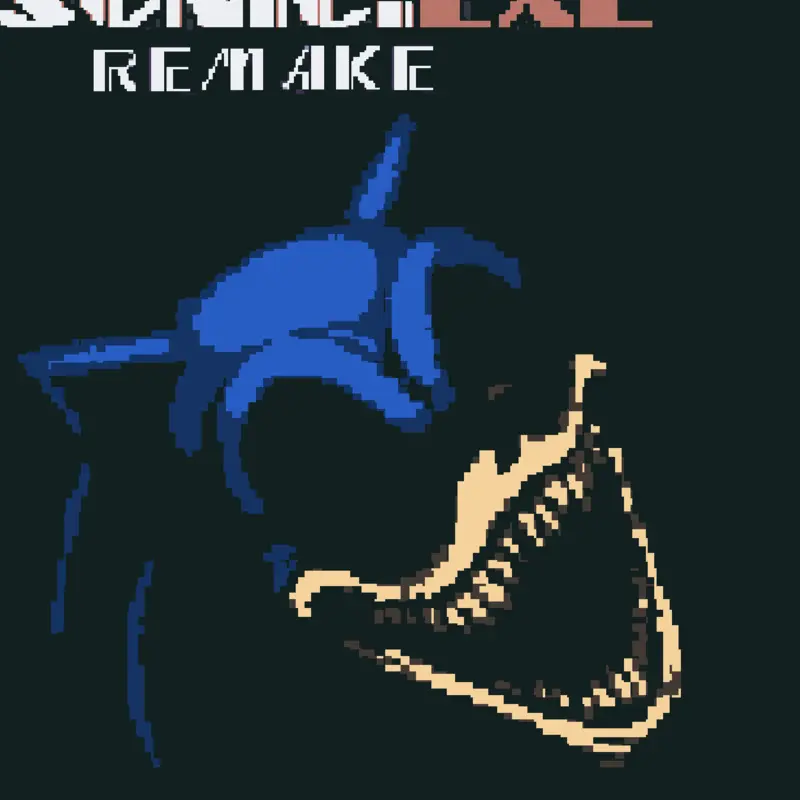 Sonic exe remake by @intern_bunny