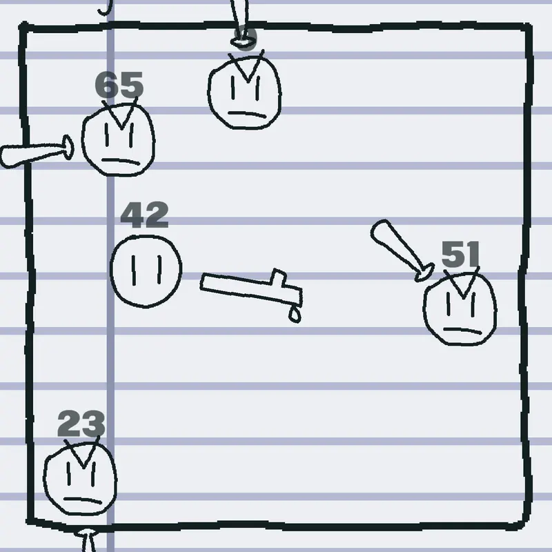 Doodle Battle by @tan_qi_xian