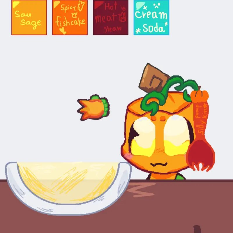 Gourdy mukbang by @Gourd-pumpkin