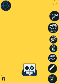 Sans battle first version