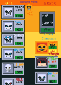 undertale: judgement day sans Multiverse