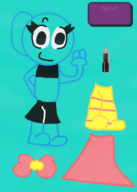 Dandys world dress up but puzzle