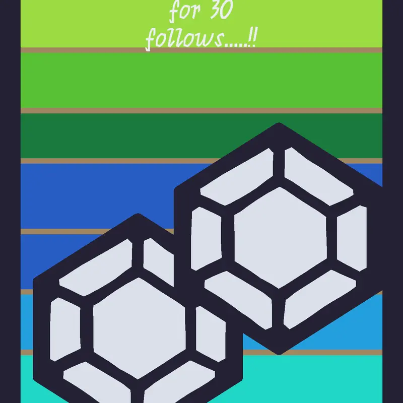 30 FOLLOWS by @Truly_BlueCube