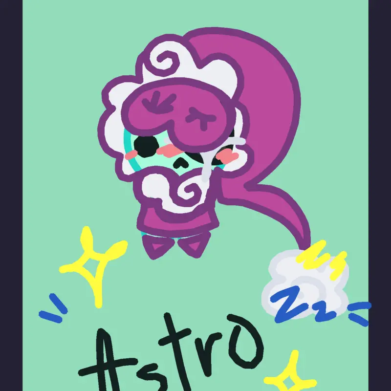Astro! by @sparkleberry