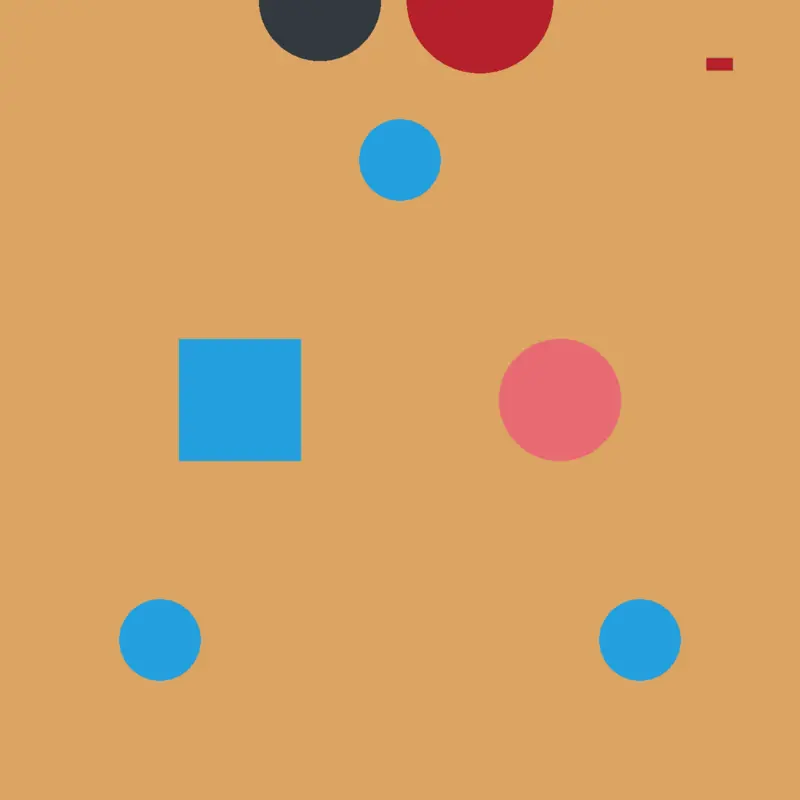 Life simulator by @zojo2