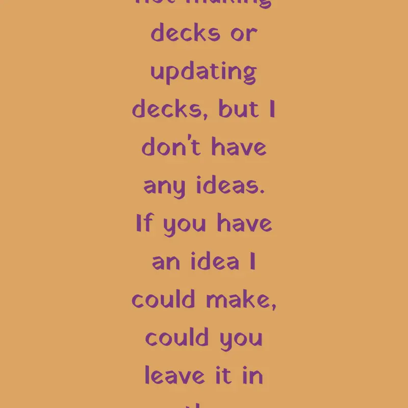 Ideas plis by @zadker