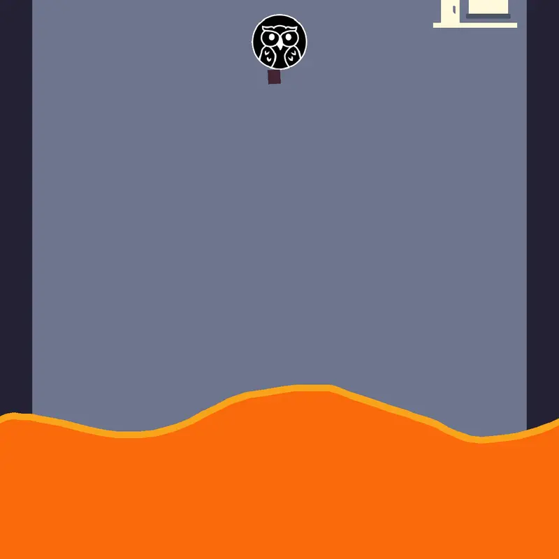 Don't go In the lava! by @Migushull_The_Cat