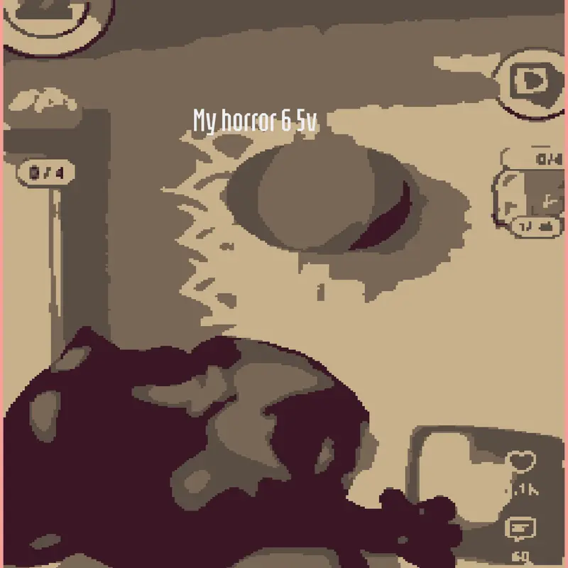 My horror 6 5v by @Russian_alphabet_lore