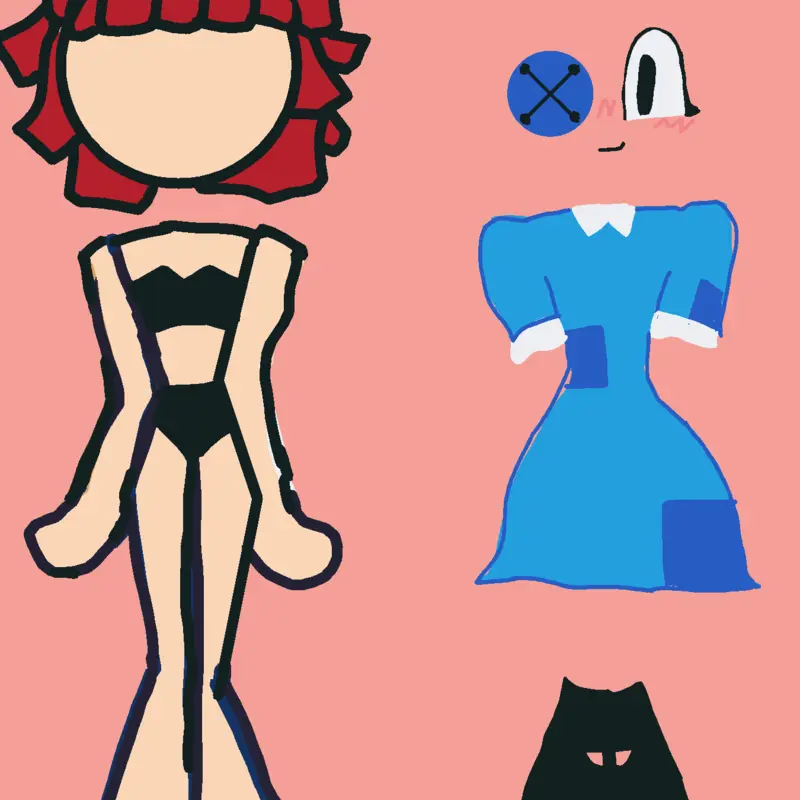 Ragatha dress up by @Shellyisafossil