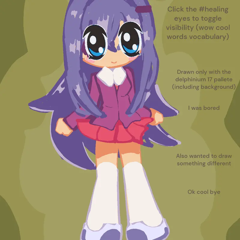 Delphinium premium by @KittyFluff