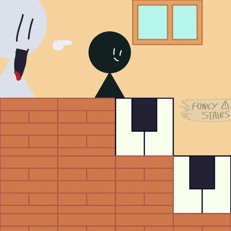 Piano stairs by @Thprivyoverfrom2019