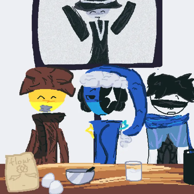 Multifandom blind, deaf, mute, ejdjdmjdj by @Starry_123