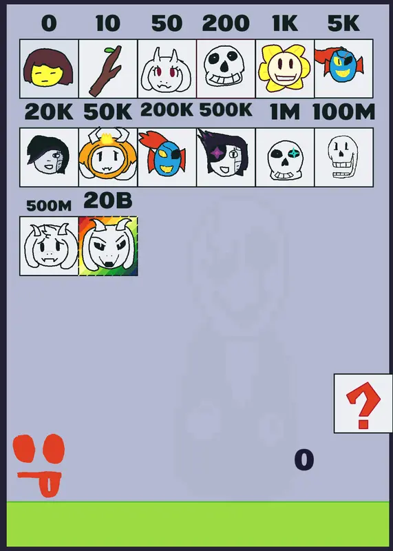 Undertale Clicker by @pochetob