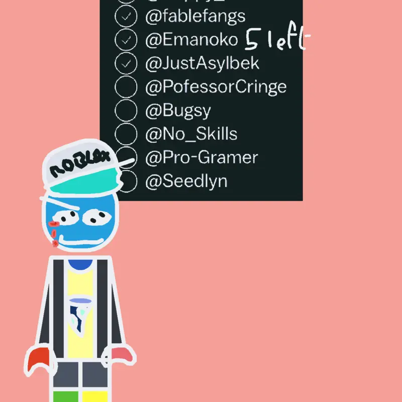 5 left guys ,5 !!!/Mancano 5 ragazzi ,5! by @SPRUNKI_lover69