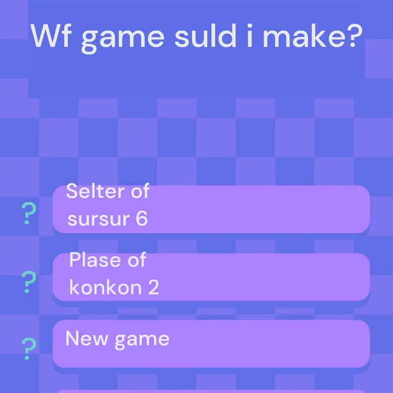 Game by @golferboi