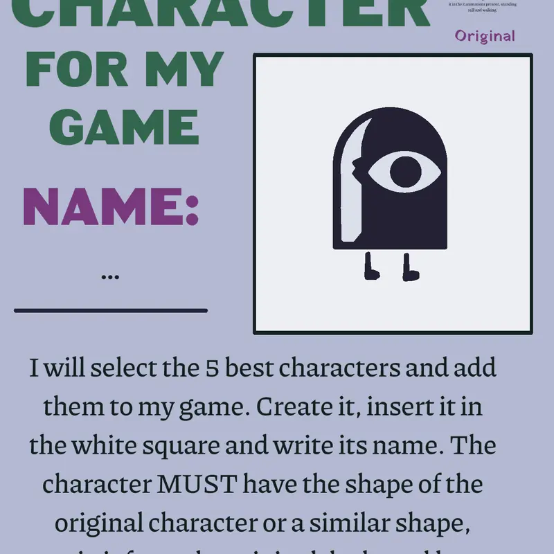 Create a character for my game by @Looper-Brazil