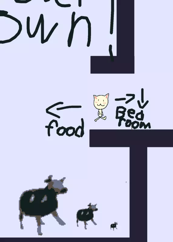 Cat word! Come and play! by @Nessie_cat