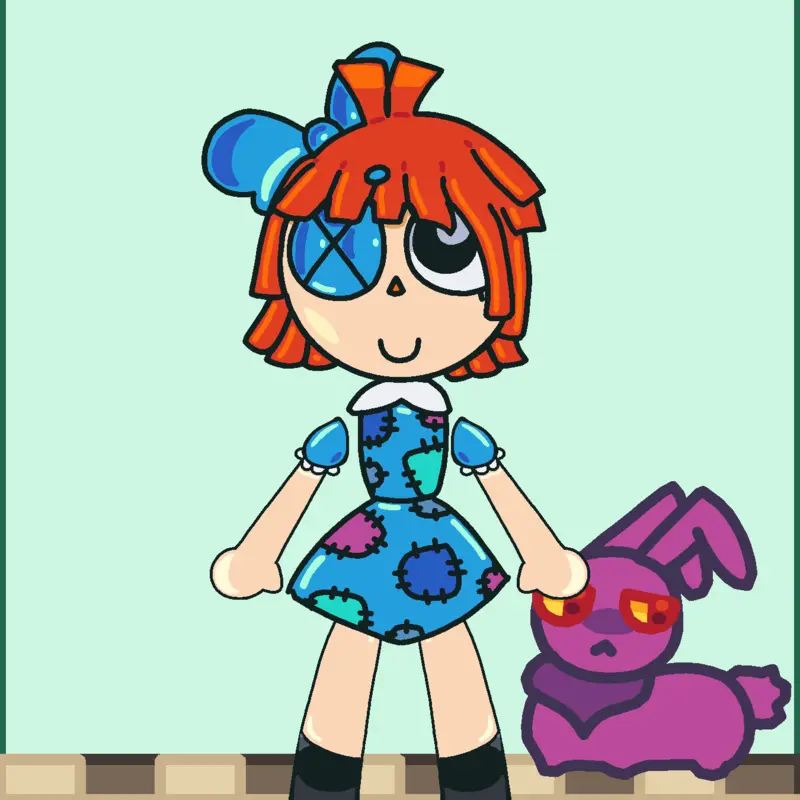 Ragatha Ragdoll! by @CaineLoverTADC