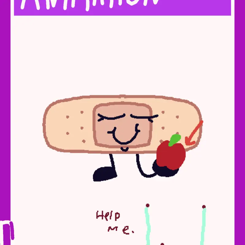 An Apple a Day Keeps the Bandaid Away by @LuAnimates