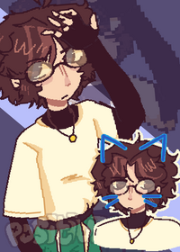 My dumb oc noah <333