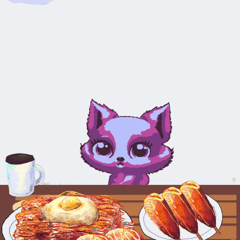 *. Mukbang pink flurry.* by @sl1llym0chifromfluvsies