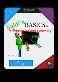 Baldi's Basics Revised