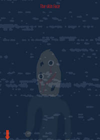 The skin face
