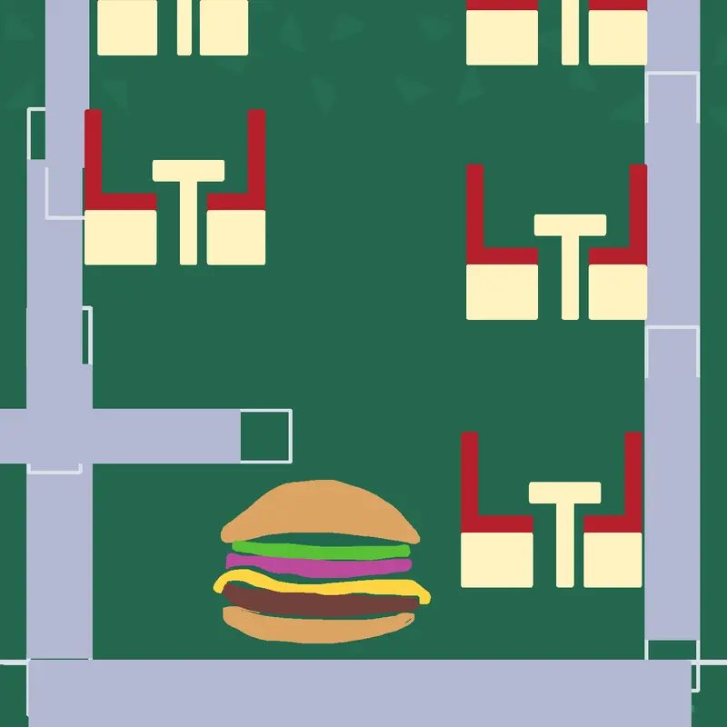 Feed people with your burger by @MattleighFrancoSuare