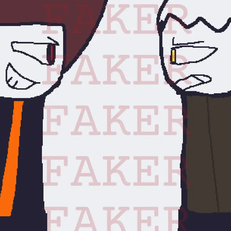 Same character but one is the faker by @BuckyCastle