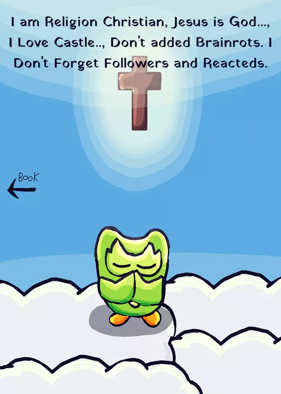 Jesus is God. From Religion Christian. by @DUOLINGO_DAY_STREAK