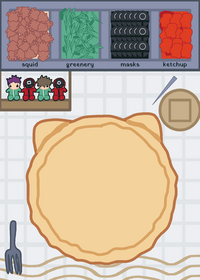 Pizza-squid game