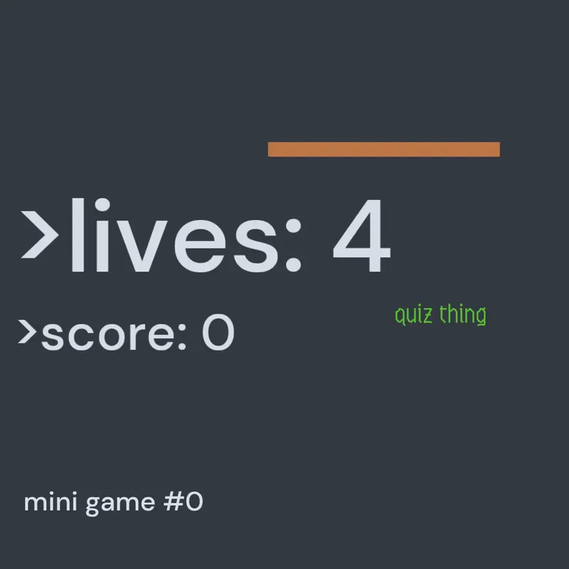 Game by @glathio