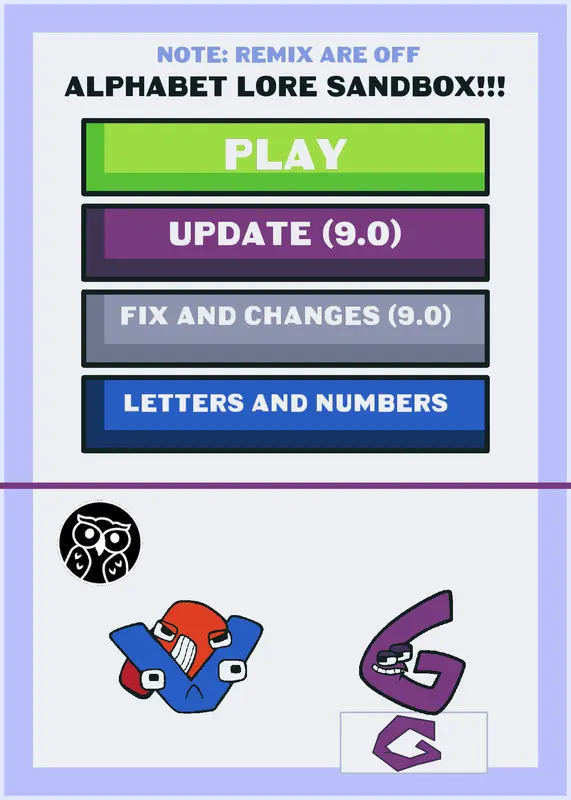 ALPHABET LORE SANDBOX by @BLUE_3
