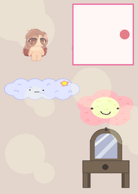 Her room | dress up game WIP (hyhyhy)