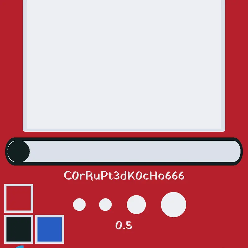 Etch-a-Sketch by @C0rRuPt3dK0cHo666