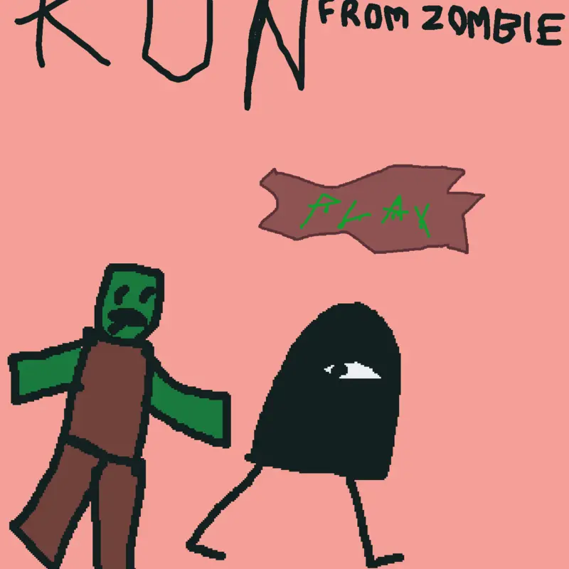 Run from zombie by @fancy_man