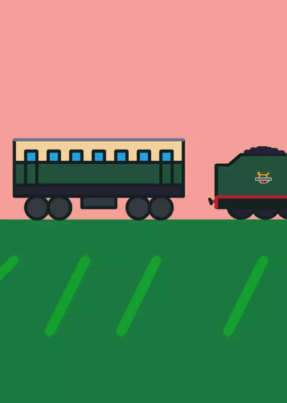 Train accident by @thethommans