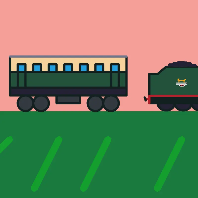 Train accident by @thethommans