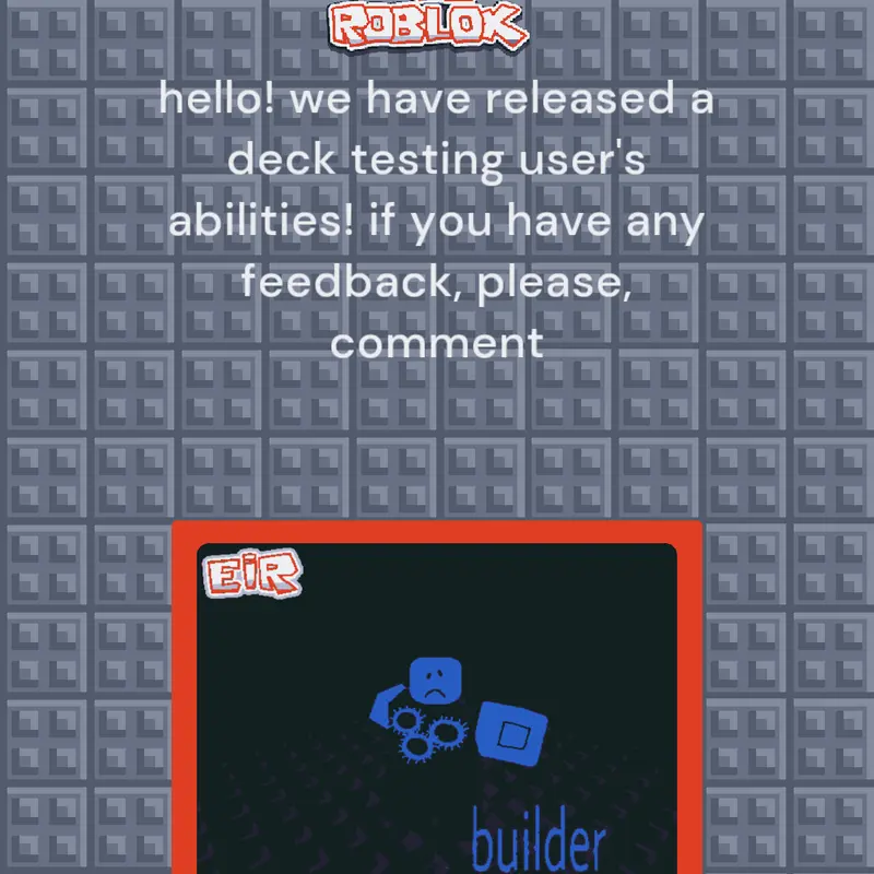 Game by @Eternity_In_ROBLOX