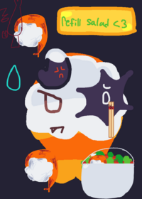 Shrimp eats shrimp.