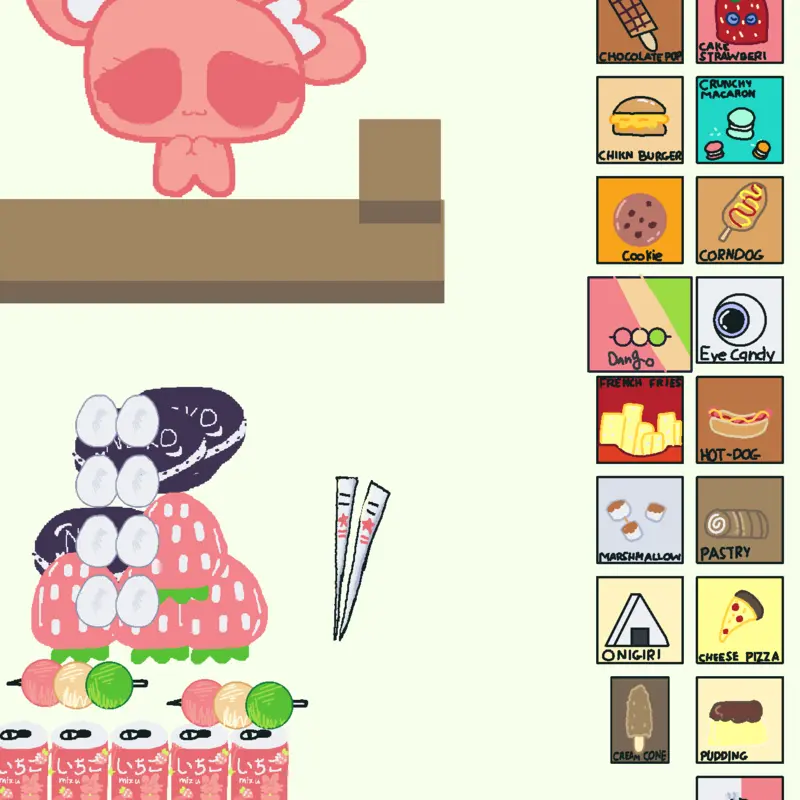 Game by @Kuromimilkcokie