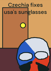 Czechia fixes USA's sunglasses