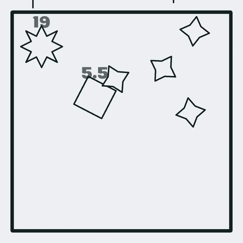 Geometry Battle by @tan_qi_xian