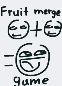 Fruit merge game