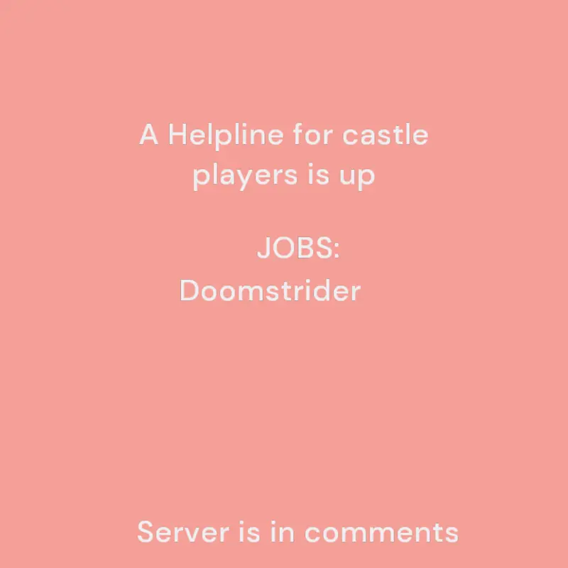 Game by @DOOMSTRIDER1