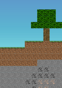2D Simple Minecraft
