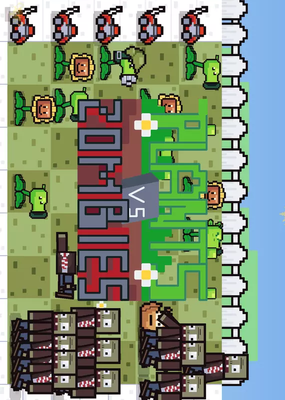 Plants VS Zombies by @Pulchritudinous