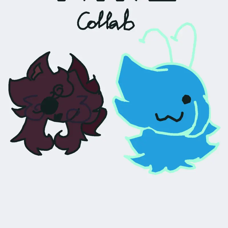 Fake collab!! <33 by @black_cat1637