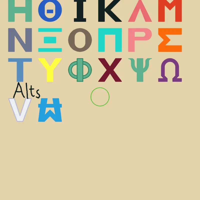 Greek Alphabet Band by @jaemeesoto